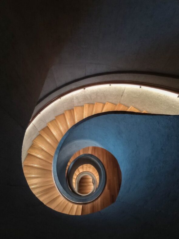 staircase spiral staircase stairs 7718335